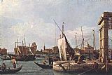 Canaletto Paintings - La punta della Dogana by Canaletto